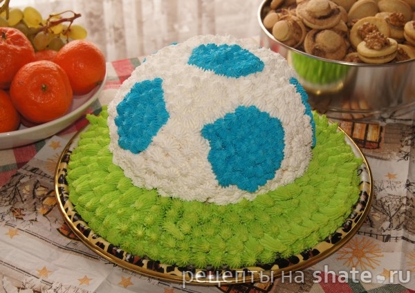 Торт Мяч Рецепт С Фото
